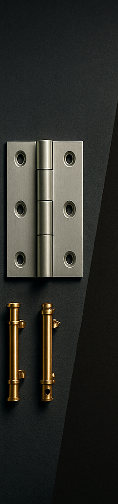 Brass hinges and tower bolts by Deepak Enterprise